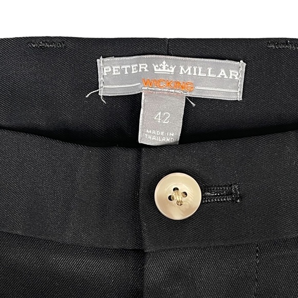 Peter Millar Shorts Mens 42 Salem Flat Front Wicking Performance Golf Active - Picture 6 of 7